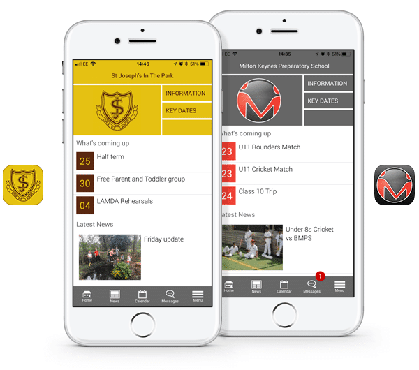 branded apps for independent schools